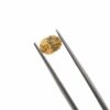 6.6mmx5.4mmx5.2mm Oval Yellow Spinel
