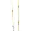 18KT Yellow Gold 0.34ct Diamond 18" Necklace