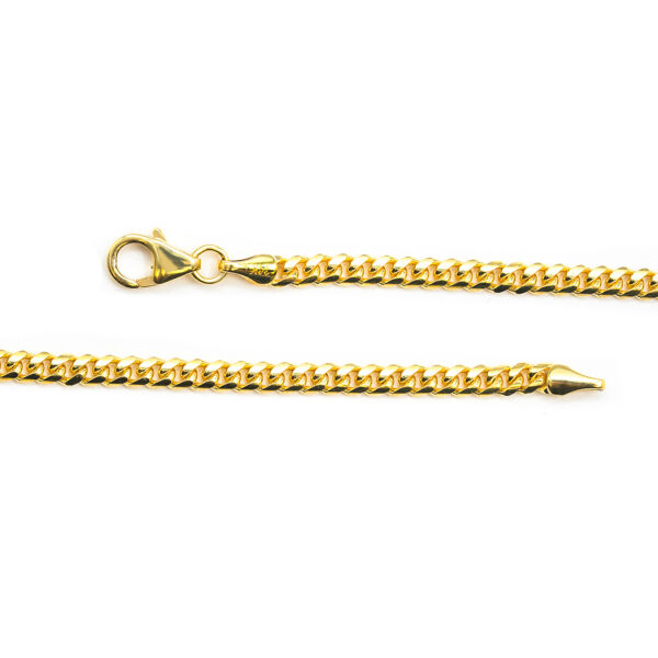3.0mm 10KT Yellow Gold Standard 16 inch Rope Chain