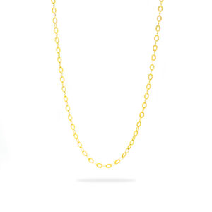 3.0mm 18KT Yellow Gold 19.5 inch Chain